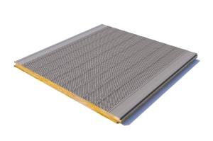 Fachada fonoabsorbente acústica