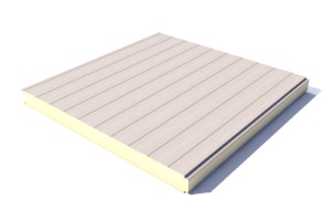 Panel machihembrado de poliuretano o PIR